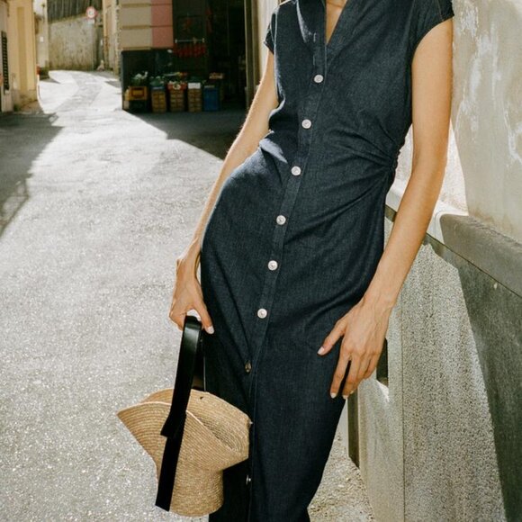 🦋 BLOGGERS FAVORITE 🦋 NWT ZARA RAFFIA BASKET BAG - Picture 3 of 15